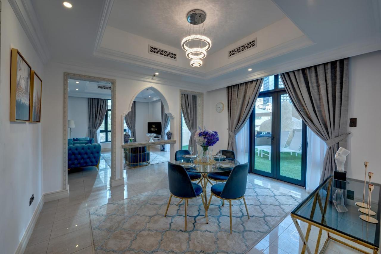 Durrani Homes - Unique Garden Apt At Souk Al Bahar Besides Dubai Mall & Burjkhalifa With Private Jaccuzi Zewnętrze zdjęcie