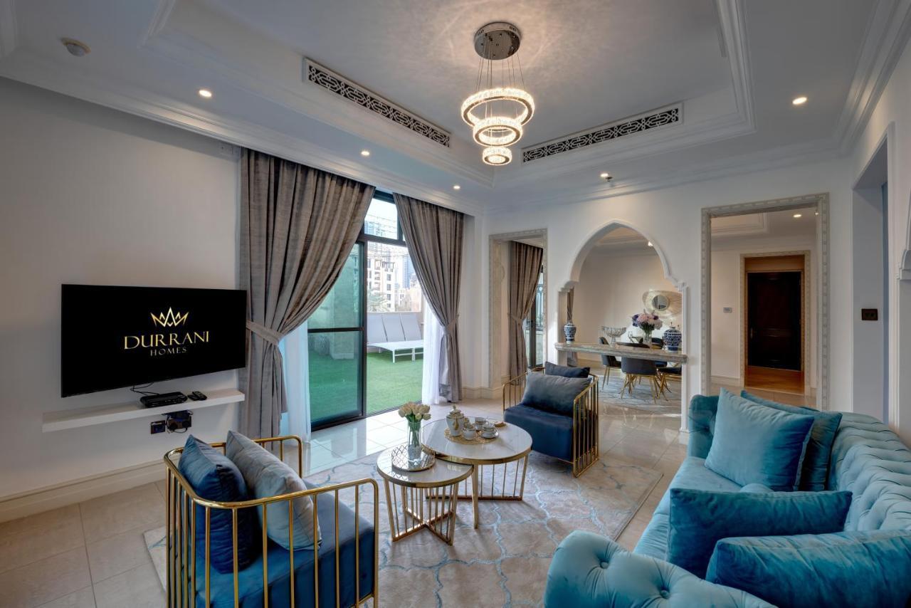 Durrani Homes - Unique Garden Apt At Souk Al Bahar Besides Dubai Mall & Burjkhalifa With Private Jaccuzi Zewnętrze zdjęcie
